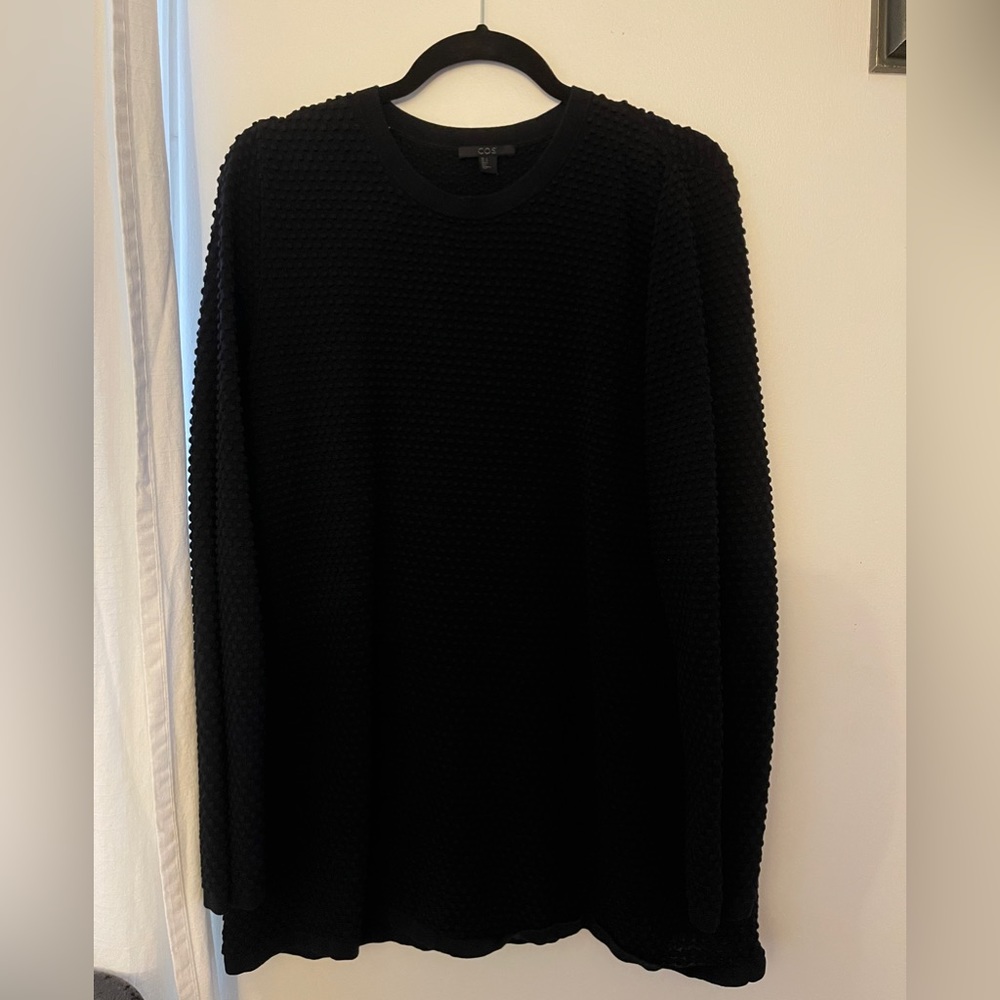 Textured Long Sweater